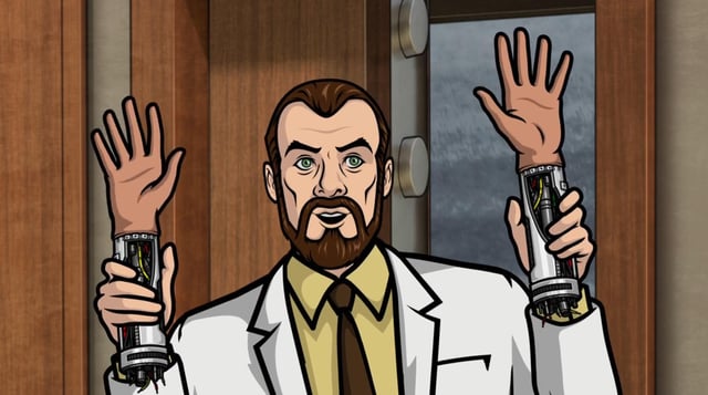 Krieger jazz hands Blank Meme Template