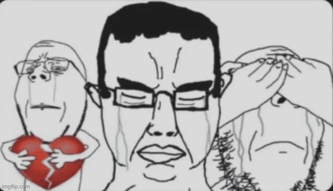 Crying jaks | image tagged in crying jaks | made w/ Imgflip meme maker