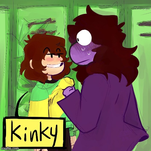 Day 1 of posting krusie untill it's canon (dont worry this WASNT made by a hentai artist this time) | image tagged in memes,deltarune | made w/ Imgflip meme maker