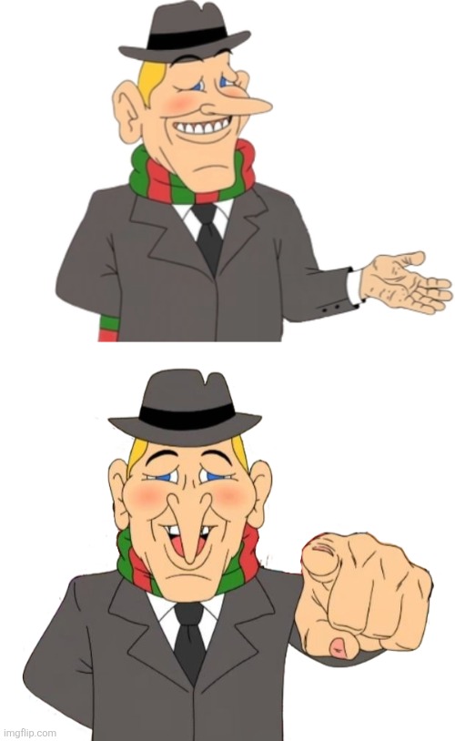 Jimmy Durante Lookalike Full Meme Template | image tagged in smiling friends | made w/ Imgflip meme maker