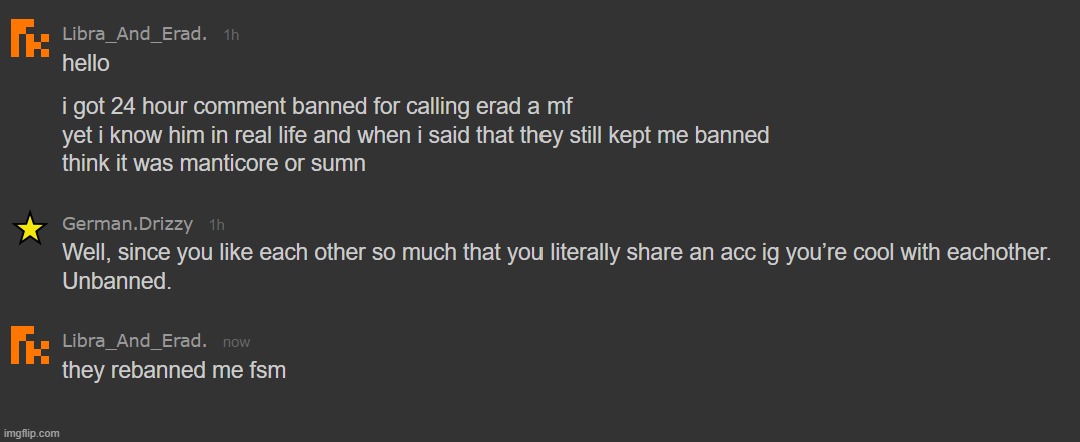 BRO WTF WHY DID THEY RE-BAN ME I DID LIKE NOTHING | made w/ Imgflip meme maker