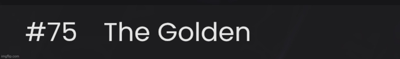 The golden is about to fall into the extended list | made w/ Imgflip meme maker