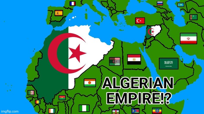 Imperium Algerium | image tagged in imperium algerium | made w/ Imgflip meme maker