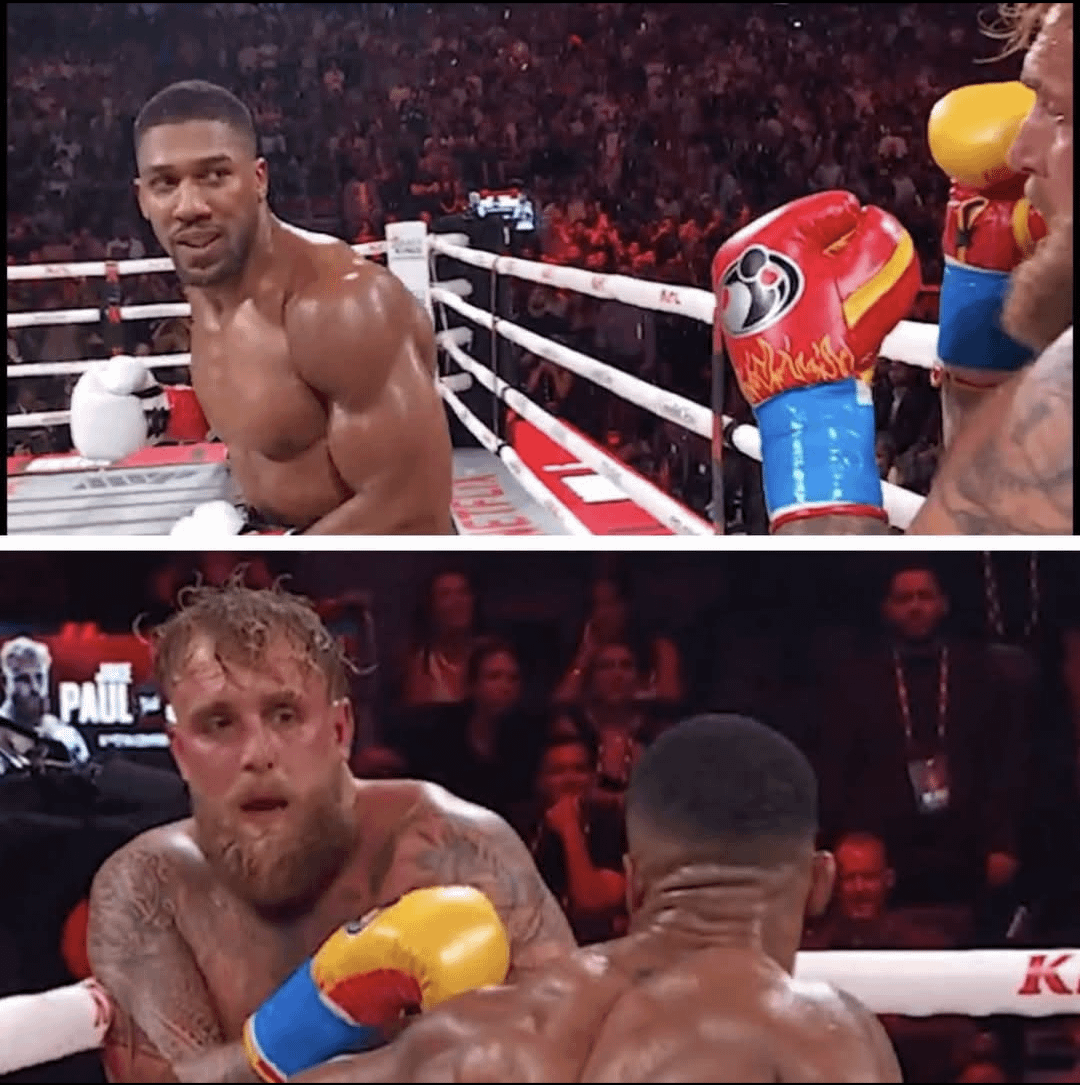 Anthony Joshua Jake Paul Blank Meme Template
