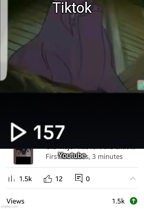 Tiktok; Youtube | made w/ Imgflip meme maker