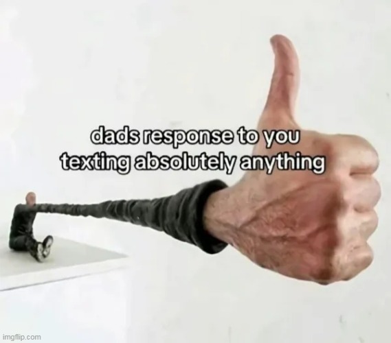 We are highly underrated | image tagged in dad thums up meme | made w/ Imgflip meme maker