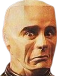 Red Dwarf Kryten head transparent background Meme Template