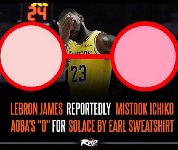 lebron james reportedly mistook Blank Meme Template