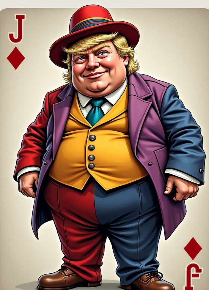 Donald Trump joker Blank Meme Template