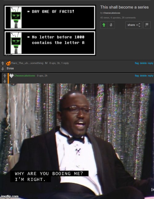 image tagged in why are you booing me i'm right | made w/ Imgflip meme maker