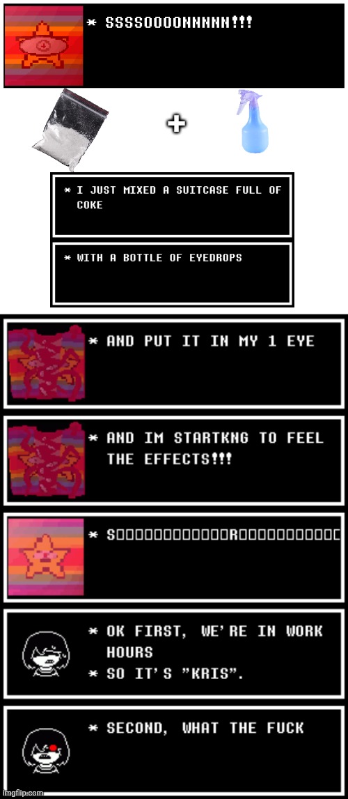 mmmh tasty susie | + | image tagged in blank white template | made w/ Imgflip meme maker