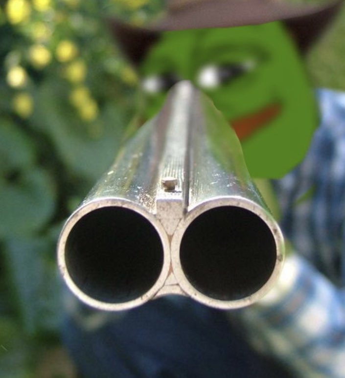 Pepegun Blank Meme Template