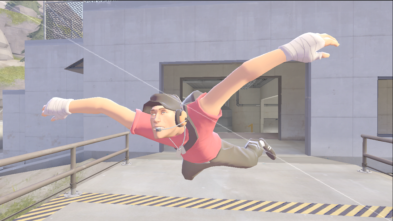 scout flying idk Blank Meme Template