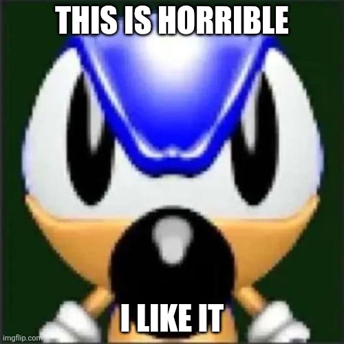 Stare | THIS IS HORRIBLE I LIKE IT | image tagged in stare | made w/ Imgflip meme maker