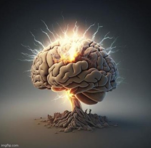 Brain on overdrive | image tagged in brain on overdrive | made w/ Imgflip meme maker