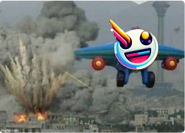 Flying Away From Chaos | image tagged in flying away from chaos | made w/ Imgflip meme maker
