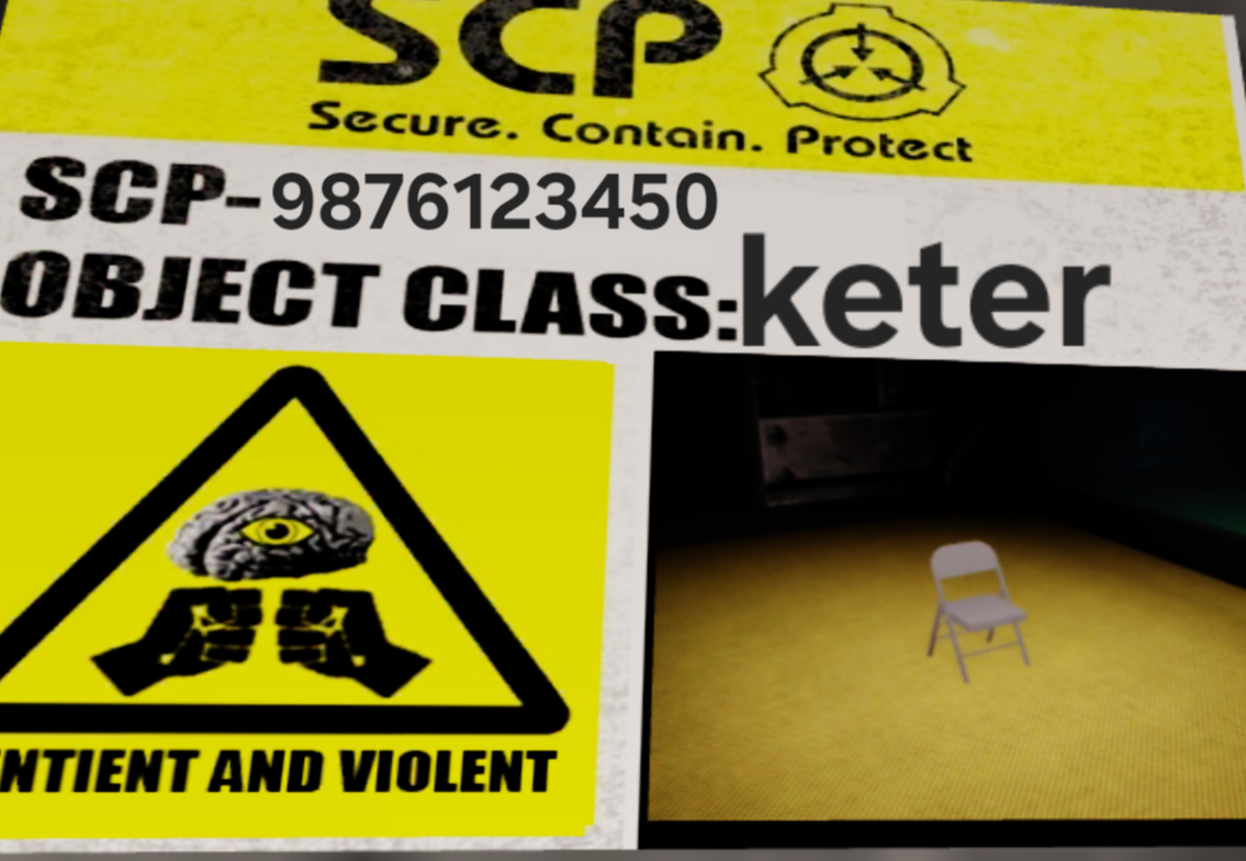 SCP-9876123450 Label Blank Meme Template