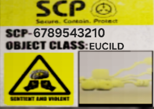 SCP-6789543210 Blank Meme Template