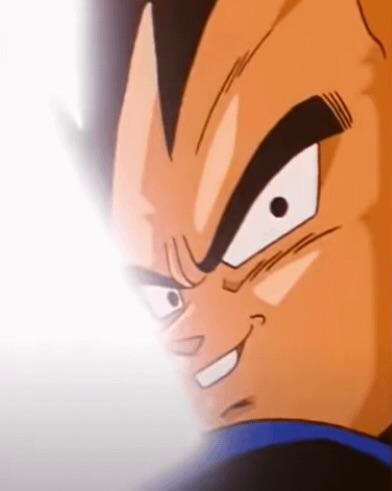 Vegeta Smirk Blank Meme Template