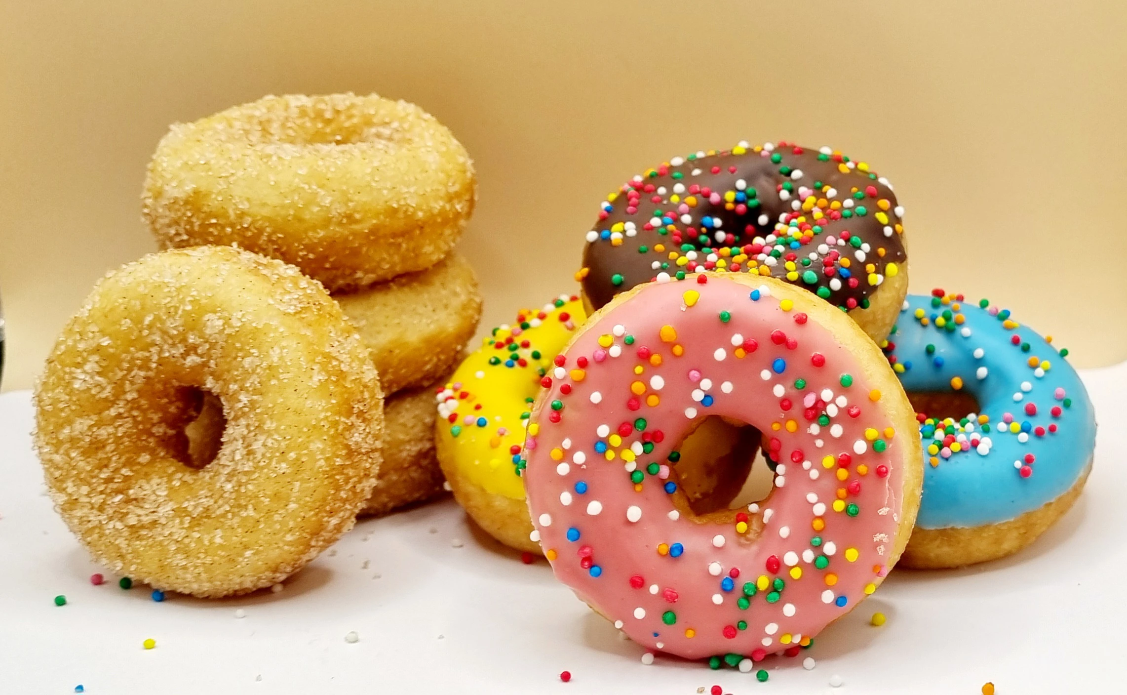 Yummy donuts Blank Meme Template