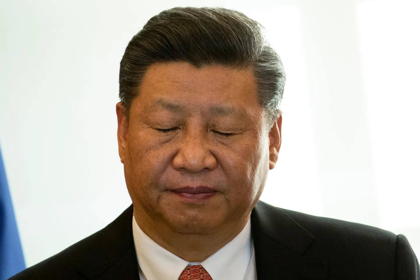 Xi Jinping sad Blank Meme Template