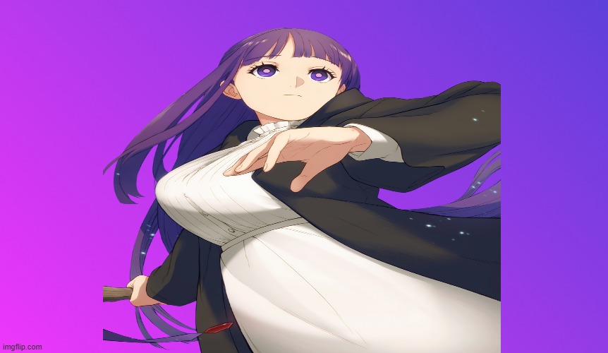 fran icon | image tagged in blank color,frizen,anime,icons,fantasy | made w/ Imgflip meme maker