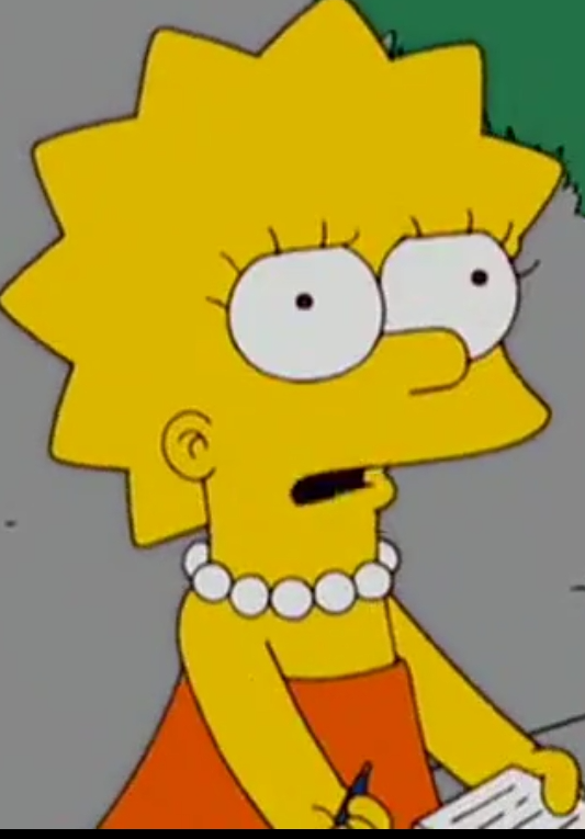 Confused Lisa Simpson Blank Meme Template