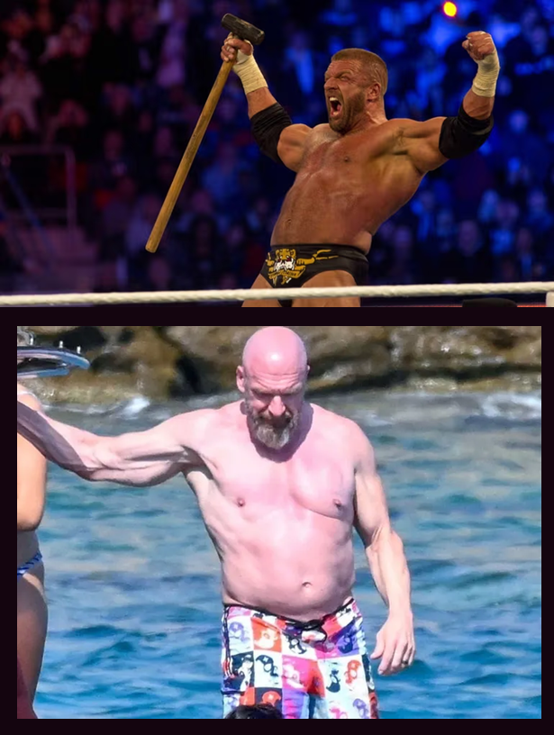 HHH Then and Now Blank Meme Template