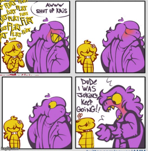 Day 2 of posting krusie untill it's canon | image tagged in memes,deltagoon | made w/ Imgflip meme maker