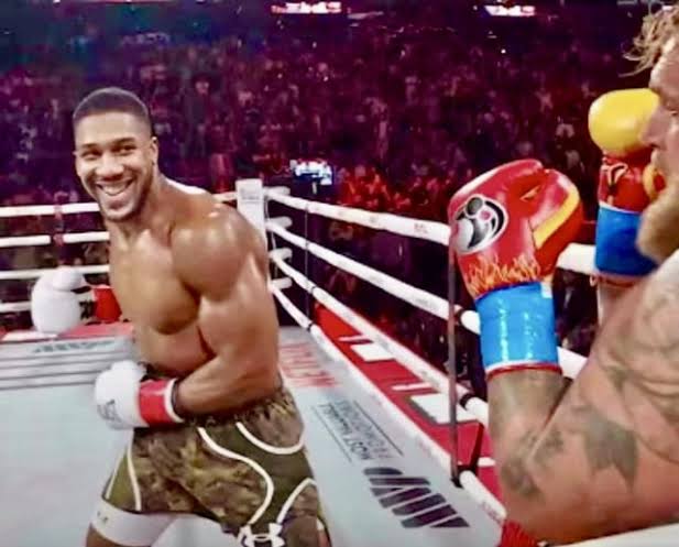 Anthony Joshua Smile Blank Meme Template