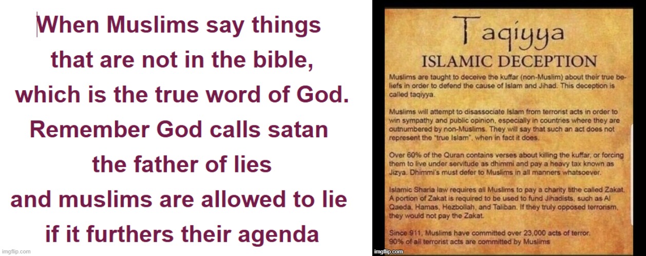 when muslims say things that are not in the bible | made w/ Imgflip meme maker