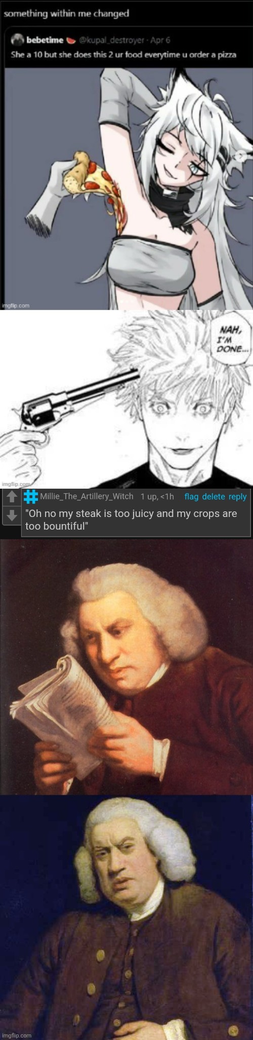 Why would she say this? Is she stupid? | image tagged in wtf am i reading | made w/ Imgflip meme maker