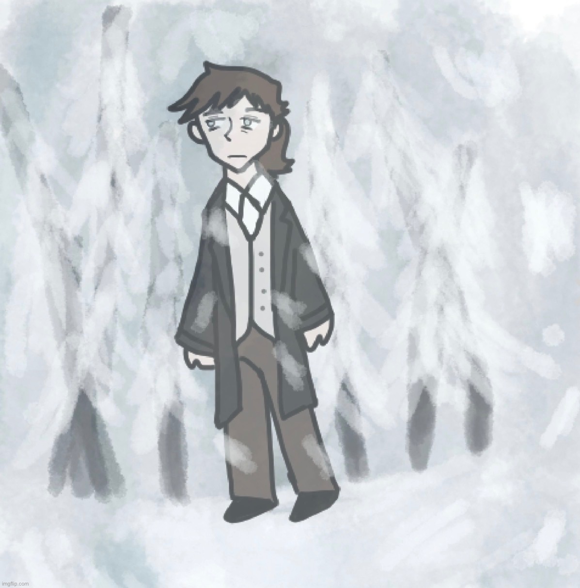 So tuff | image tagged in drawing,winterreise,dea | made w/ Imgflip meme maker