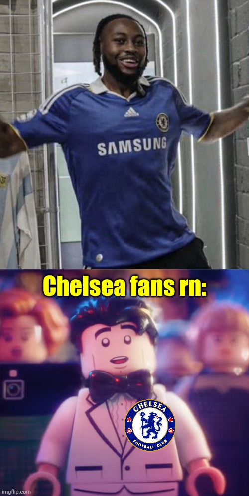 Chelsea fans can't wait to see Semenyo playing for them be like: | Chelsea fans rn: | image tagged in lego bruce wayne in love,chelsea,semenyo,premier league,memes,sports | made w/ Imgflip meme maker