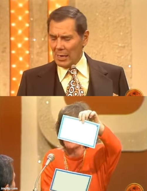 match game gene rayburn Blank Meme Template
