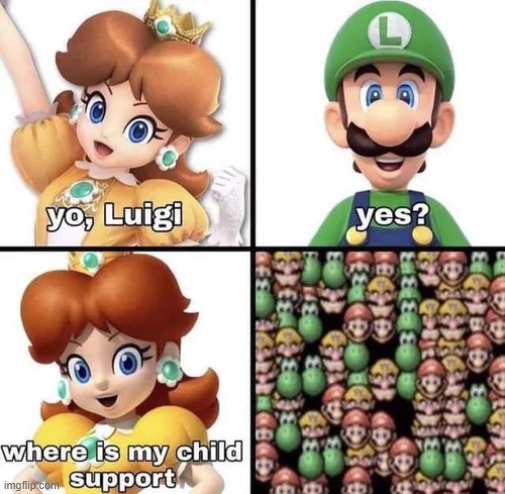 don't find Luigi | made w/ Imgflip meme maker