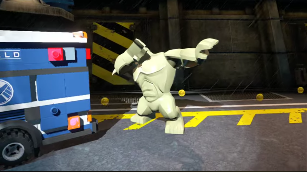 Abomination dabbing Blank Meme Template