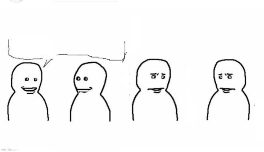 Mutual disgust Blank Meme Template