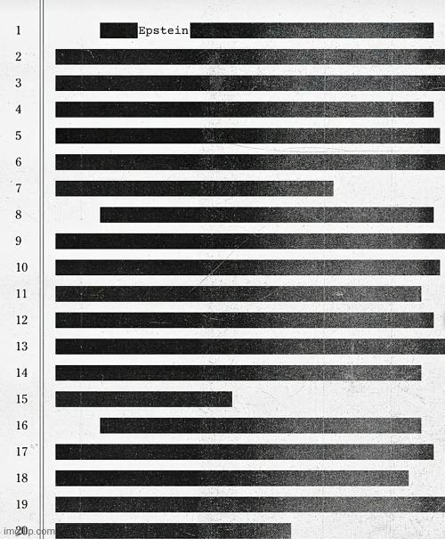 High Quality Epstein Blank Meme Template