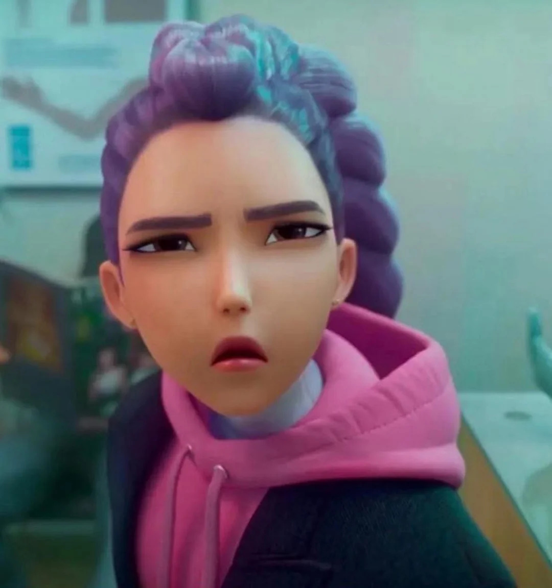 Confused Rumi Blank Meme Template