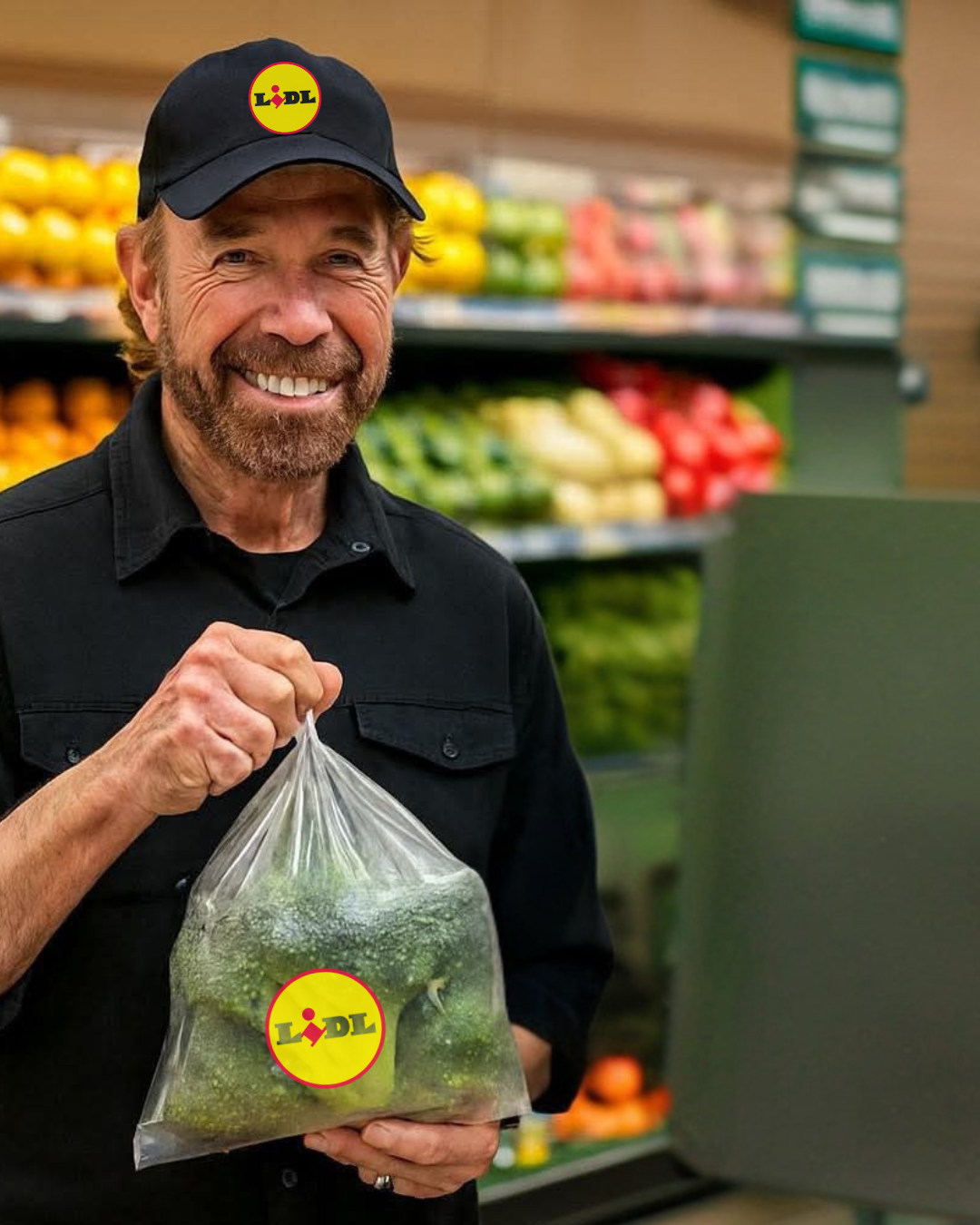 Chuck in then lidl Blank Meme Template