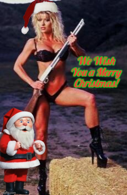 Major Gunns Merry Christmas | We Wish You a Merry Christmas! | image tagged in major payne,guns,merry christmas | made w/ Imgflip meme maker