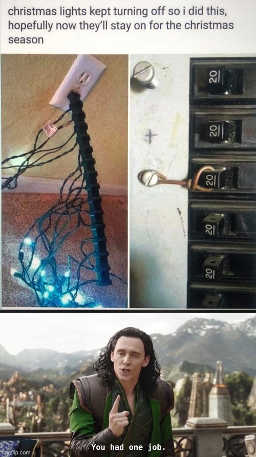 Looks Safe to Me | image tagged in you had one job just the one,safety,safety first,electricity,fire | made w/ Imgflip meme maker