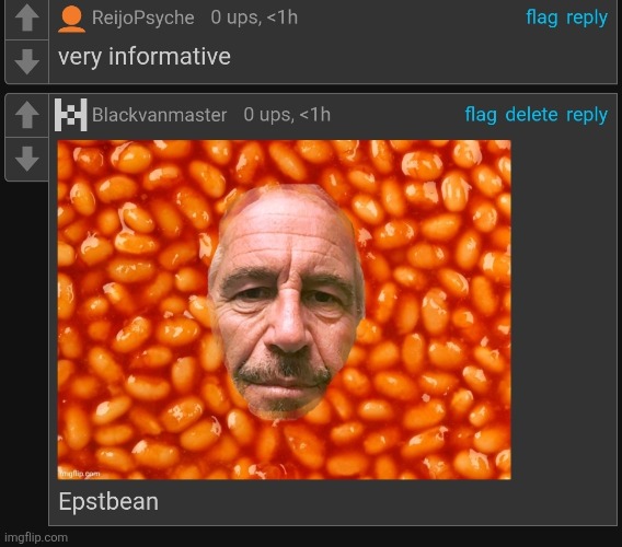 Epstbean | made w/ Imgflip meme maker
