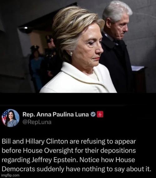 Why am I not surprised ? | image tagged in bubba,killary,i am above the law,american royalty | made w/ Imgflip meme maker