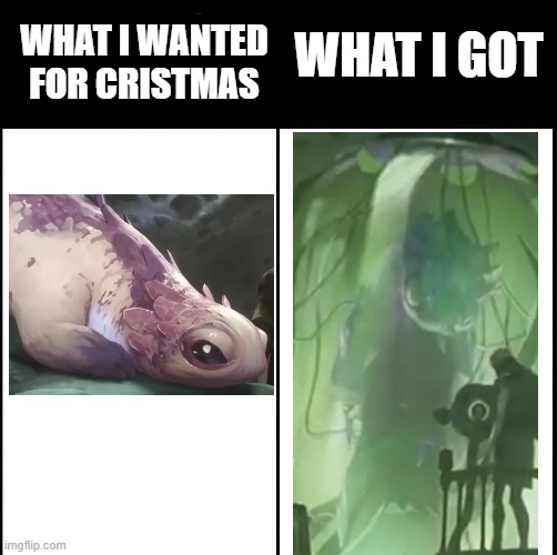 Day 393 of Arcane memes until the next season/series comes out. | WHAT I WANTED FOR CRISTMAS; WHAT I GOT | image tagged in what i ordered on wish and what i got,arcane | made w/ Imgflip meme maker