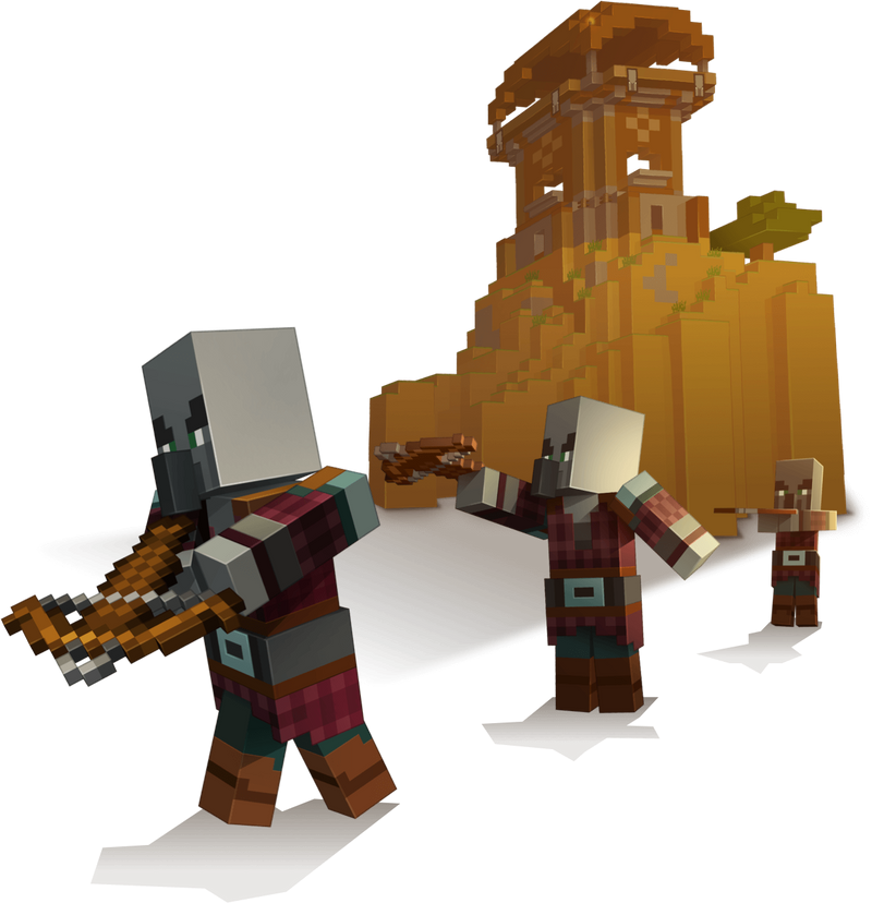 Pillagers Blank Meme Template