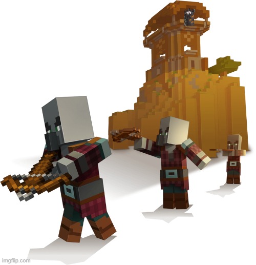 Pillagers | image tagged in pillagers | made w/ Imgflip meme maker