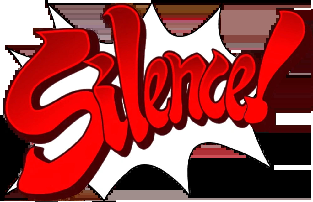 silence Blank Meme Template