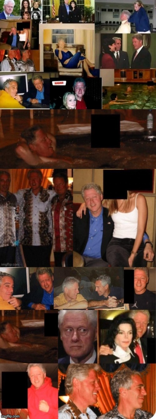 Epstein Files are Clinton Files Blank Meme Template